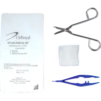 Deroyal #47-511, Suture Removal Kit: Comprehensive Tools for Safe Suture Removal, 50 PK/CS Image Deroyal #47-511, Suture Removal Kit: Comprehensive Tools for Safe Suture Removal, 50 PK/CS Image