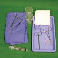 Deroyal #50-1516, Laceration Tray with Small Needle Holder: Complete Sterile Solution for Wound Care EA Image Deroyal #50-1516, Laceration Tray with Small Needle Holder: Complete Sterile Solution for Wound Care EA Image