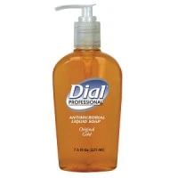 Dial #2340084024, SOAP DIAL LIQUID W/MOIST DECOR PMP 7.5OZ 12/CA Image Dial #2340084024, SOAP DIAL LIQUID W/MOIST DECOR PMP 7.5OZ 12/CA Image