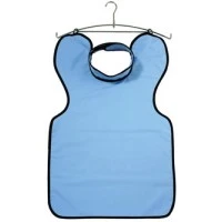 DUX Dental #31459, X-Ray Apron Lead Free W/Collar Adult Blue EA Image DUX Dental #31459, X-Ray Apron Lead Free W/Collar Adult Blue EA Image