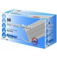 Dynarex #2201, Mask Face Procedure Earloop ASTM LEVEL-1, Blue 50/Bx, 12 BX/CA Image Dynarex #2201, Mask Face Procedure Earloop ASTM LEVEL-1, Blue 50/Bx, 12 BX/CA Image