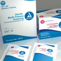 Dynarex #3531, Dressing Multi-Trauma Sterile 10x30" 50/Ca Image Dynarex #3531, Dressing Multi-Trauma Sterile 10x30" 50/Ca Image