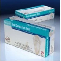 Dynarex #6824, GLOVES STRETCH VINYL EXAM PF LG 10/100/CA Image