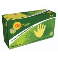 EcoBee #2818, Glove PF Latex Large BeeSure 100/Bx, 10 BX/CA Image EcoBee #2818, Glove PF Latex Large BeeSure 100/Bx, 10 BX/CA Image