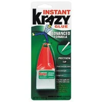 Elmers Products #963257, Krazy Glue Adv w/Applicator Clear 5 gm Ea Image Elmers Products #963257, Krazy Glue Adv w/Applicator Clear 5 gm Ea Image