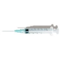 Exel International #26608, Syringe 3cc LS 21gx1" w/ Needle 100/Bx, 10 BX/CA Image Exel International #26608, Syringe 3cc LS 21gx1" w/ Needle 100/Bx, 10 BX/CA Image