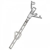 Halyard Health #0135-20, Dover Silicone Coated Latex Foley Catheter 5 mL, 2-Way, Retention 14 Fr/Ch (4.7 mm) Image