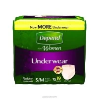 Halyard Health #38530, UNDERWEAR, DEPEND, SMALL / MEDIUM, FEMALE, 76/CS Image Halyard Health #38530, UNDERWEAR, DEPEND, SMALL / MEDIUM, FEMALE, 76/CS Image