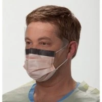 Halyard Health #47147, MASK, FOG FREE, EARLOOP, ASTM LEVEL-3, ANTI GLARE, ORANGE, 25 PER/BX Image Halyard Health #47147, MASK, FOG FREE, EARLOOP, ASTM LEVEL-3, ANTI GLARE, ORANGE, 25 PER/BX Image