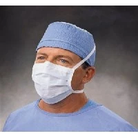 Halyard Health #48105, MASK, SURG, PLEATED, TIES, GREEN, 300/CS Image Halyard Health #48105, MASK, SURG, PLEATED, TIES, GREEN, 300/CS Image