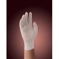 Halyard Health #50032, Glove Exam PF Vinyl LF Medium White Synthetic Plus 100/Bx, 10 BX/CA Image