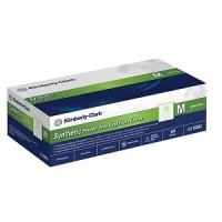 Halyard Health #55032, Glove Exam PF Vinyl LF Medium Clear Safeskin 100/Bx, 10 BX/CA Image