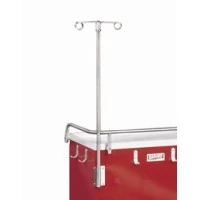 Harloff Manufacturing #680401, Adjustable IV Pole for M-Series or A-Series Carts, MD-IV2 Image Harloff Manufacturing #680401, Adjustable IV Pole for M-Series or A-Series Carts, MD-IV2 Image