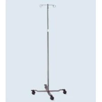 Hassoc Medical #1300-2, Economy Chrome Plated Steel IV Pole 2-Hook System, Each Image Hassoc Medical #1300-2, Economy Chrome Plated Steel IV Pole 2-Hook System, Each Image