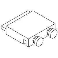 ICU Medical #42395-02, HOLDER, HORIZONTAL MOUNT, REUSABLE, 5 EA/CS Image ICU Medical #42395-02, HOLDER, HORIZONTAL MOUNT, REUSABLE, 5 EA/CS Image