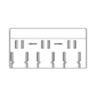 ICU Medical #42754-54, MOUNT, TRANSPACK IV, 28/CS Image ICU Medical #42754-54, MOUNT, TRANSPACK IV, 28/CS Image