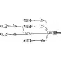 ICU Medical #A1071, SET, EXT, PENTFSE SMBR, CLAMPS, ROT LUER, 10", 50/CS Image ICU Medical #A1071, SET, EXT, PENTFSE SMBR, CLAMPS, ROT LUER, 10", 50/CS Image