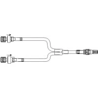ICU Medical #B1003, SET IV EXTENSION 6INL BIFURCATED KINK RESISTANT CHECK VALVEX2 LATEX-FREE, 50/CS Image ICU Medical #B1003, SET IV EXTENSION 6INL BIFURCATED KINK RESISTANT CHECK VALVEX2 LATEX-FREE, 50/CS Image
