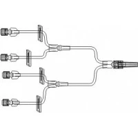 ICU Medical #B1518, SET EXTENSION IV 5IN SMALLBORE QUADFUSE W/4 CLAMPS, ROTATING LUER, 50/CS Image ICU Medical #B1518, SET EXTENSION IV 5IN SMALLBORE QUADFUSE W/4 CLAMPS, ROTATING LUER, 50/CS Image