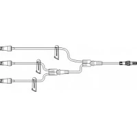 ICU Medical #B3313, SET IV EXTENSION 16INL NEEDLE-FREE PORT SPIKE ADAPTER TRIFURCATED DEHP-FREE, 50/CS Image ICU Medical #B3313, SET IV EXTENSION 16INL NEEDLE-FREE PORT SPIKE ADAPTER TRIFURCATED DEHP-FREE, 50/CS Image