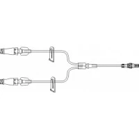 ICU Medical #B3322, SET IV EXTENSION 5INL BIFURCATED MINIBORE REMOVABLE MICRO NEEDLE-FREE PORT LATEX-FREE, 50/CS Image ICU Medical #B3322, SET IV EXTENSION 5INL BIFURCATED MINIBORE REMOVABLE MICRO NEEDLE-FREE PORT LATEX-FREE, 50/CS Image