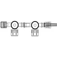 ICU Medical #B55001, SET, IV STOPCOCK 2 GANG PUSHBUTTON, 50 EA/CS Image ICU Medical #B55001, SET, IV STOPCOCK 2 GANG PUSHBUTTON, 50 EA/CS Image
