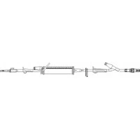 ICU Medical #B9313, SET EXTENSION IV 87IN (221 CM) 60 DROP 150 ML BURETTE (W/SHUT-OFF), 2 CLAVE(R), ROTATING LUER, 25/CS Image ICU Medical #B9313, SET EXTENSION IV 87IN (221 CM) 60 DROP 150 ML BURETTE (W/SHUT-OFF), 2 CLAVE(R), ROTATING LUER, 25/CS Image
