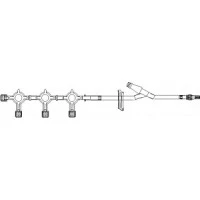 ICU Medical #B9779, SET EXTENSION IV 42IN W/3 GANG 4-WAY STOPCOCKS, CLAVE(R), CLAMP, ROTATING LUER, 50/CS Image ICU Medical #B9779, SET EXTENSION IV 42IN W/3 GANG 4-WAY STOPCOCKS, CLAVE(R), CLAMP, ROTATING LUER, 50/CS Image