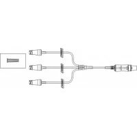ICU Medical #CH3382, SET, SMALLBORE TRIFUSE EXT, 8"W / RED CAP, 50/CS Image ICU Medical #CH3382, SET, SMALLBORE TRIFUSE EXT, 8"W / RED CAP, 50/CS Image