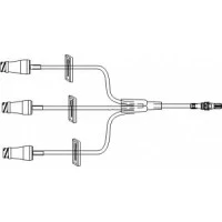ICU Medical #MC3383, SET EXTENSION IV 6IN SMALLBORE TRIFUSE W/3 MICROCLAVE(R) CLEAR, 3 CLAMPS, ROTATING LUER, 50/CS Image ICU Medical #MC3383, SET EXTENSION IV 6IN SMALLBORE TRIFUSE W/3 MICROCLAVE(R) CLEAR, 3 CLAMPS, ROTATING LUER, 50/CS Image