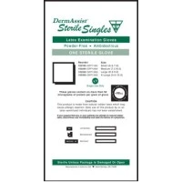 Innovative Health Care #103100, Dermassist PF Latex Glove SM 6.5-7 4x100/CS Image