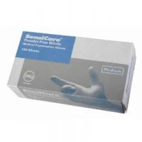 Innovative Health Care #135650, NitraDerm Glove PF Ntrl LF Srg White Sz 6.5 25Pr/B, 4 BX/CS Image