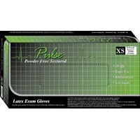 Innovative Health Care #151050, Glove Pulse PF Latex NS White X-Small 100/BX, 10 BX/CS Image