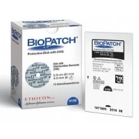 Johnson & Johnson #4150, DRESSING, BIOPATCH, 1" DISK, CHG, 4MM CENTER, EACH Image Johnson & Johnson #4150, DRESSING, BIOPATCH, 1" DISK, CHG, 4MM CENTER, EACH Image