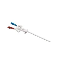 Kendall #8817142005, MAHURKAR 10 Fr Dual Lumen Acute Dialysis Catheter, 12 cm, Straight Extensions, Catheter, 5/CRT Image