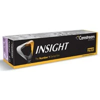 Kodak Dental Systems #1163401, Film X-Ray Dental Kodak InSight #2 IP-21 150/Bx, 50 BX/CA Image Kodak Dental Systems #1163401, Film X-Ray Dental Kodak InSight #2 IP-21 150/Bx, 50 BX/CA Image