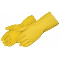 Liberty Glove #2870SL/XL, GLOVE, YELLOW LATEX, FLOCK LINED, 12", XLRG, 144 PR/CS Image