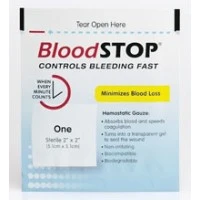 Lifescience Plus #BS-10, Hemostat BloodSTOP 2x2" Gauze Transparent Absorbent 20/Bx, 20 BX/CA Image Lifescience Plus #BS-10, Hemostat BloodSTOP 2x2" Gauze Transparent Absorbent 20/Bx, 20 BX/CA Image