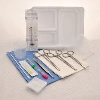 LSL Healthcare #7512, LACERATION TRAY - Towels, Medicine Cups, Drape, Gauze, CT Applicator, Syringe, Needles, Scissors, Forceps, Hemostat, 20 Per/Cs Image LSL Healthcare #7512, LACERATION TRAY - Towels, Medicine Cups, Drape, Gauze, CT Applicator, Syringe, Needles, Scissors, Forceps, Hemostat, 20 Per/Cs Image