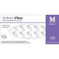 Medgluv #MG125M, GLOVES, EXAM, VELVET, PF, SMOOTH, NS, MEDIUM, 1000/CS Image Medgluv #MG125M, GLOVES, EXAM, VELVET, PF, SMOOTH, NS, MEDIUM, 1000/CS Image