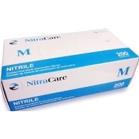 Medgluv #MG505S, GLOVE, EXAM, NITRICARE, PF, NS, COBALT, SM, 2000 EA/CS, 10 BX/CS Image