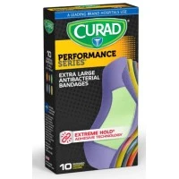Medline #CUR5018, BNDG, ANTIBAC, PROSPORT, XL, 6-COLORS, 10CT, 24 BX/CS Image Medline #CUR5018, BNDG, ANTIBAC, PROSPORT, XL, 6-COLORS, 10CT, 24 BX/CS Image
