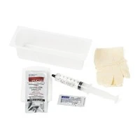 Medline #DYNC1815, Foley Insertion Catheter with 30 mL Syringe, PVP and Vinyl Gloves in Peel Lid Tray, 20/CS Image Medline #DYNC1815, Foley Insertion Catheter with 30 mL Syringe, PVP and Vinyl Gloves in Peel Lid Tray, 20/CS Image