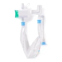 Medline #DYNCPE6, Pediatric Closed-Suction Catheter, Elbow, 6 FR, Light Green, 10/CS Image