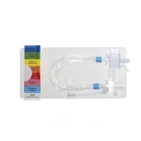 Medline #DYNCSDS12T, CATHETER, 12 FR TRA DOUBLE SWIVEL CLOSED, 10 EA/CS Image