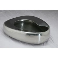 Medline #DYND05T0015RZ, BEDPAN, SS, ADULT, 13.75 X 11.5 X 4, EACH Image Medline #DYND05T0015RZ, BEDPAN, SS, ADULT, 13.75 X 11.5 X 4, EACH Image