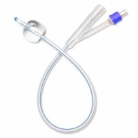 Medline #DYND11506, SelectSilicone 100% Silicone Foley Catheter, 24 Fr, 10 mL, 2-Way, EACH Image