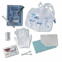 Medline #DYND11820, TRAY, FOLEY, INSERTION, 10 ML SYRINGE, W/BAG, EACH Image