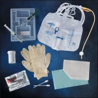 Medline #DYND11903, DBD-TRAY, FOLEY, LUBRI / HYDRO, 16FR, 10ML, 10/CS Image