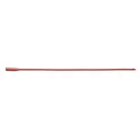 Medline #DYND13518, Intermittent / Urethral Red Rubber Catheter, Universal, 18 Fr x 16", 12/CS Image